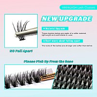 Vavalash 120 Pcs Individual Cluster Lashes Extensions Diy Eyelash Extension 10D 20D 30D 40D 50D Light And Soft False Lash Cluste