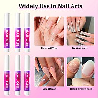 15Pcs 105Oz Super Strong Nails Glue For Press On Nails Acrylic Nail Tips Long Lasting Nail Bond Nail Glue For Fake Nails Fals