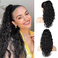 Seikea 18 Ponytail Extension Claw Pt002 Tia Long Multi Layered Hair Fluffythick Wavy Curly Clip In Hair Extensions Ponytail Na