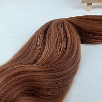 Leticia Light Brown Braiding Hair Pre Stretched Kanekalon Braiding Hair Pre Stretched