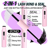 Diy Lash Extension Kit Cluster Lashes Kit Fluffy Lash Clusters Wispy Diy Eyelash Extensions Lash Bond And Seal D Curl Individual