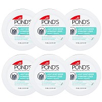 Ponds Light Moisturizer Cream For Soft And Glowing Skin Vitamin E 6Pack Of 253 Fl Oz Each