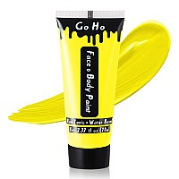 Go Ho Yellow Body Paint Washable237 Oz70 Mlwater Based Cream Full Yellow Face Body Paint For Sfx Cosplay Costumes Festivals