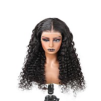 Bly Wear And Go Glueless Wig 13X4 Full Hd Skinlike Lace Frontal Wigs Human Hair Pre Cut Lace Pre Plucked Loose Deep Wave Hair Re