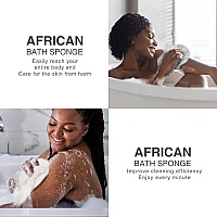 African Net Sponge African Net Long Net Bath Sponge Exfoliating Shower Body Scrubber Back Scrubber Skin Smoothergreat For Daily