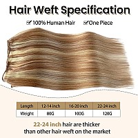 Sew In Bundles Human Hair Hand Tied Weft Hair Extensions Golden Brown To Bleach Blonde Sew In Hair Extensions Real Human Hair S