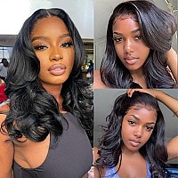 Douyin Bob Wig Human Hair 13X4 Frontal Lace Wig Body Wave Hd Lace Front Wigs Human Hair Pre Plucked Glueless Bob Wigs For Women