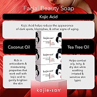 Kojie San Skin Brightening Soap The Original Kojic Acid Soap That Reduces Dark Spots Hyperpigmentation Other Types Of Ski