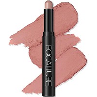 Focallure Shimmer And Matte Cream Eyeshadow Sticksmooth Brilliant Eye Brightener Pencil For Womenlong Lasting Waterproof Eye S