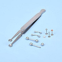 Djciw Multipurpose Piercing Clamp Tool Piercing Removal Toolperfect To Change And Remove Cartilage Lip And Nose Jewelry Remove