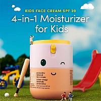 Evereden Kids Face Cream 17 Oz Fragrancefree And Kids Face Lotion With Spf 20 Clean And Nontoxic Kids Face Moisturizer