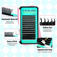 Vavalash Yy Lash Extensions D Curl 005Mm 9Mm Tray Easy Premade Volume 4D Fans Eyelash Extension Yy Natural Volume Lashes Extens