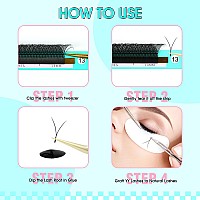 Vavalash Yy Lash Extensions D Curl 005Mm 9Mm Tray Easy Premade Volume 4D Fans Eyelash Extension Yy Natural Volume Lashes Extens