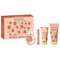 Kensie Berry Beauty by Kensie, 4 Piece Gift Set for Women