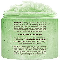 Brooklyn Botany Green Tea Honey Sugar Scrub For Body 20 Oz Deeply Hydrating And Gently Exfoliating Body Scrub For Women And Me