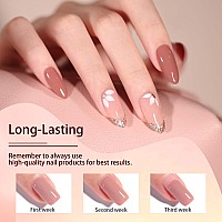 Beautpal 40 Pcs Gel Nail Polish Set All Seasons Collection 36 Colors Gel Polish 7Ml Popular Nude Pink Red Blue Glitter Nail Poli