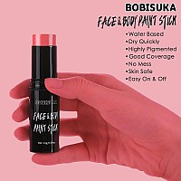 Bobisuka Eye Black Sticks For Sports Pink Face Body Paint Stick Water Based Face Painting Kit Cream Blendable Quick Drying Found