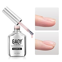 Gaoy Builder Gel For Nails 16Ml Nail Strengthener In A Bottle Nail Extension Hard Gel Soak Off Long Lasting Uv Gel 1958 Crys