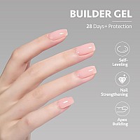 Gaoy Builder Gel For Nails 16Ml Nail Strengthener In A Bottle Nail Extension Hard Gel Soak Off Long Lasting Uv Gel 1958 Crys