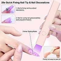 Diesisa Mini Nail Uv Light For Gel Nails Handheld Uv Light For Nailsusb Mini Gel Lamp For Fast Curing Uv Nail Light Portable