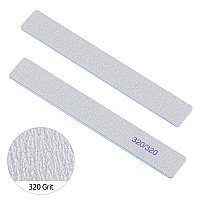 25 Count Nail Files For Natural Nails 320 Grit Fine Grit Nail Buffers For Buffing And Smoothing Nails