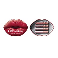 Nicole Miller Lip Gloss Collection 4 Count Pack Of 1 Better Not Pout Red