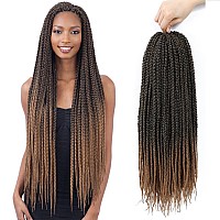 6 Packs 18 Inch 144 Strands Crochet Box Braids Crochet Hair Pre Looped Synthetic Jumpo Braiding Hair Crochet Hair For Black Wome