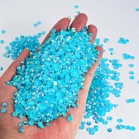 Blinginbox 50000Pcs Flatback Rhinestones Resin Non Hotfix Rhinestones Large Quantity Wholesale For Crafts Diy Creative Design Cl