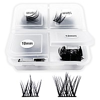 Lash Clusters Ninglash 96Pcs Cluster Lashes 1016Mm Wispy Individual Lashes Extensions Natural Look Lashes C Curl Cluster Lashes