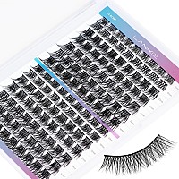 Lankiz Lash Clusters Diy Lash Extensions Cd Individual Lashes Mix Curl Volume Wispy Cluster Lashes 1016Mm Cluster Eyelash E