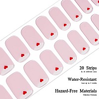 Drizzle Semi Cured Gel Nail Strips Real Nail Polish Art Stickers Uvled Light Required Glossy Glitter Solid Color Full Nail