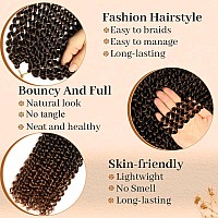 2Packs Passion Twist Hair 22 Inch Passion Twist Crochet Hair For Black Women Water Wave Crochet Braiding Hair Extensions 22 Inc