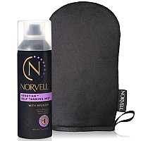 Norvell Venetian Sunless Tanning Bundle Self Tanner Spray Solution Mist With Bronzer For Instant Sun Kissed Glow 7 Fl Oz And