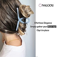 Nalodu 5 Inch Hair Claw Clips Extra Large No Slip Big Matte Jaw Butterfly Clip For Thin Fine Thick Hair Women 5 Pack