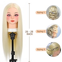 Opini Mannequin Head With 70 Real Human Hair Cosmetology Hairdresser Mannequin Doll Head For Practice Hair And Makeup 613 Blo