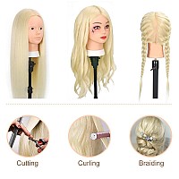 Opini Mannequin Head With 70 Real Human Hair Cosmetology Hairdresser Mannequin Doll Head For Practice Hair And Makeup 613 Blo