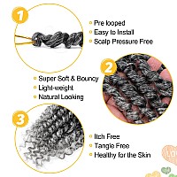 Passion Twist Hair 10 Inch 8 Packs Pre Twisted Passion Twist Crochet Hair For Black Women Pre Looped Passion Twist Curly Croch