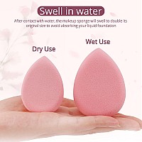 Beakey Flat Duo Makeup Sponge Of 6 Super Soft 0 Latex Blending Sponge For Flawless Application Liquid Cream Powder Patente