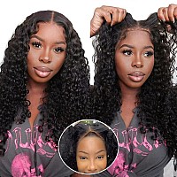 Jenniferita Wear And Go Glueless Lace Front Wigs Human Hair For Women Deep Wave Wig Human Hair No Glue Ready To Wear 4X4 Lace Pr