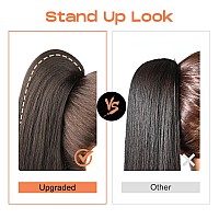 Seikea Versatile Drawstring Ponytail Extension 26 Long Wavy Multi Layered Clip In Ponytail Hair Extensions Stand Up High Fake