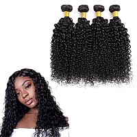 Selina 4 Bundles 16182022 Kinky Curly Bundles Curly Human Hair Bundles Unprocessed Remy Hair Extensions Brazilian Virgin Hu