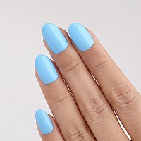 Imtiti Blue Gel Nail Polish Bright Blue Color Gel Polish For Manicure Salon Or Diy Nail Art At Home 05 Fl Oz