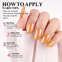 Imtiti Gel Nail Polish 1 Pcs 15Ml Autumn Yellow Color Gel Polish Soak Off Nail Art Manicure Salon Diy Nail Lamp Gel Nail Design