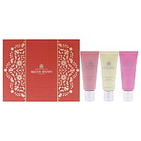 Molton Brown Floral & Spicy Hand Care Set, 3 Pack, Red