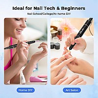 Nail Drill Professional Belle Electric Nail Drill Machine 35000Rpm Nail Drill Cordless Portable Nails File Drill For Acrylic N