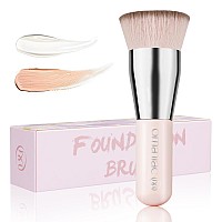 Omaniac Makeup Brushes Flat Top Pro Foundation Brush Concealer Brush Travel Make Up Brushes Flawless Brush Ideal For Liquid Cr