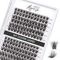 Lash Clusters 144 Pcs Individual Lashes Clusters Eyelash Extensions False Eyelashes Diy Wispy Fluffy Lash Extension Reusable Fal