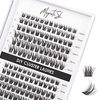 Lash Clusters 144 Pcs Individual Lashes Clusters Eyelash Extensions False Eyelashes Diy Wispy Fluffy Lash Extension Reusable Fal