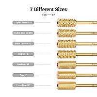 Melodysusie Crystal Top Red Heart Shape Nail Drill Bits 332 Large Barrel Carbide Bits Suitable For Manicure Pedicure Cuticl