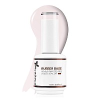 Nicedeco Rubber Base Gel For Nails Rose Nude Rubber Gel Rubber Gel U V Color Base Gel Nail Polish 15Ml 001